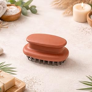 Silicone scalp brush